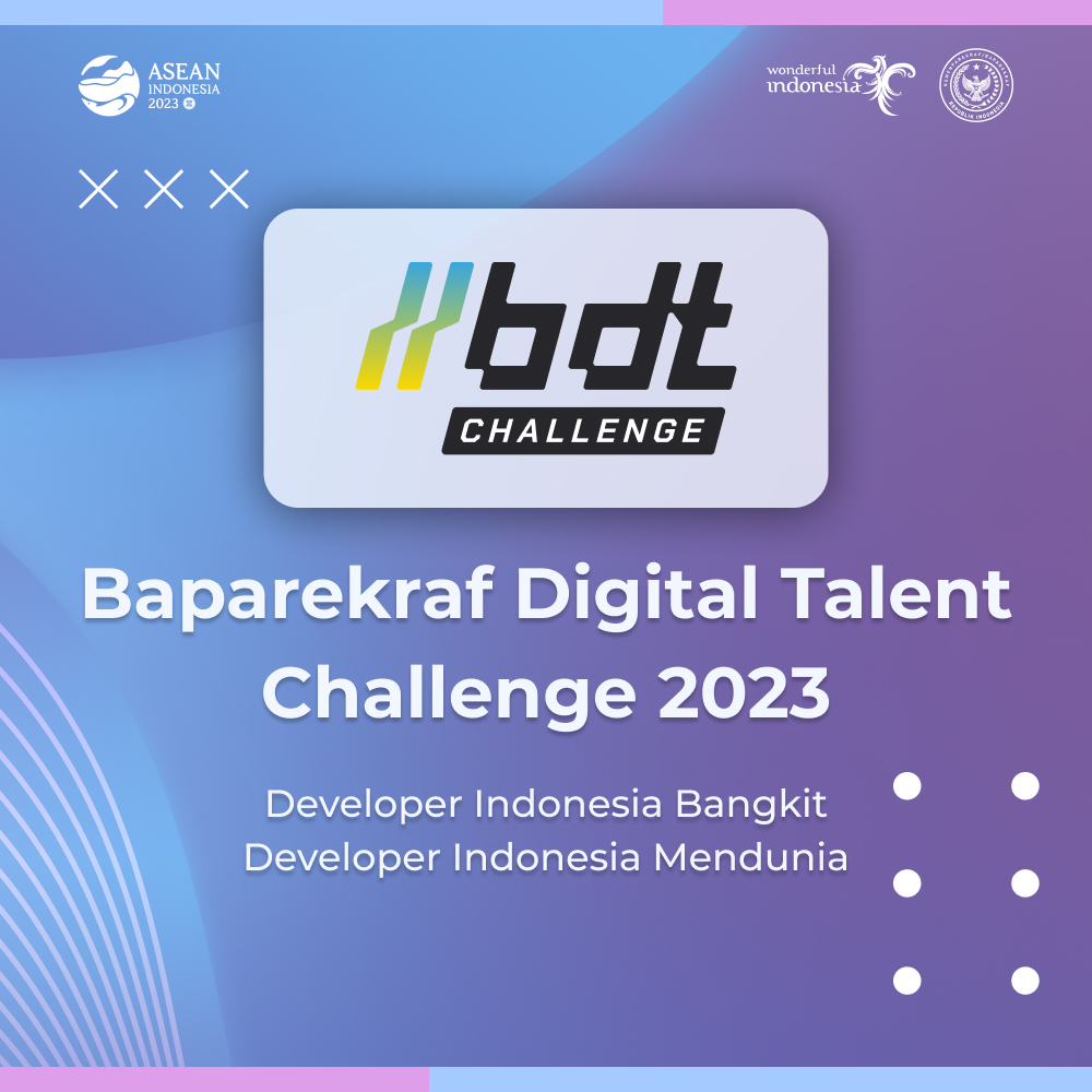 Baparekraf Digital Talent Challenge - Developer Indonesia Bangkit Developer Indonesia Mendunia