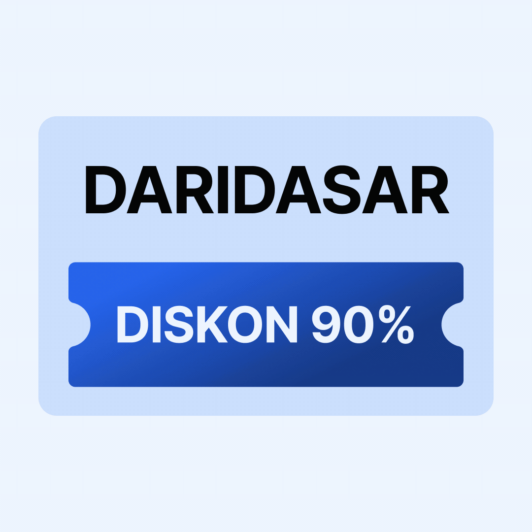 Spesial Diskon 90% Single Course Level Dasar-Pemula