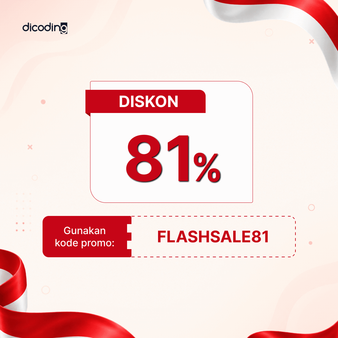 Spesial Kemerdekaan Indonesia! Diskon hingga 81%