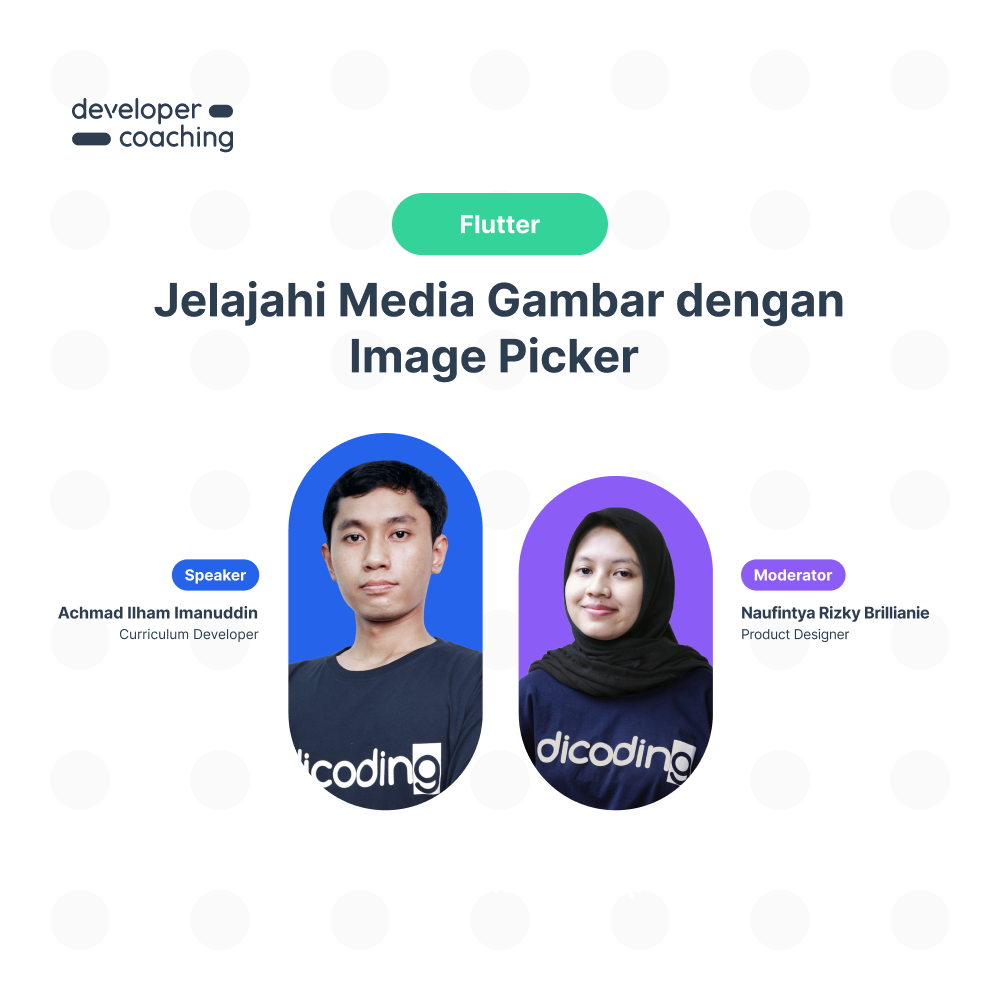 DevCoach 169: Flutter | Jelajahi Media Gambar dengan Image Picker