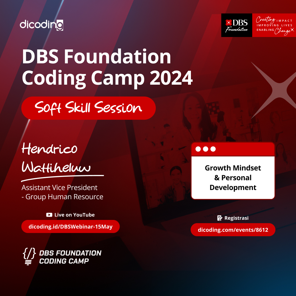[Soft Skill Webinar] Growth Mindset & Personal Development - DBS Foundation Coding Camp 2024