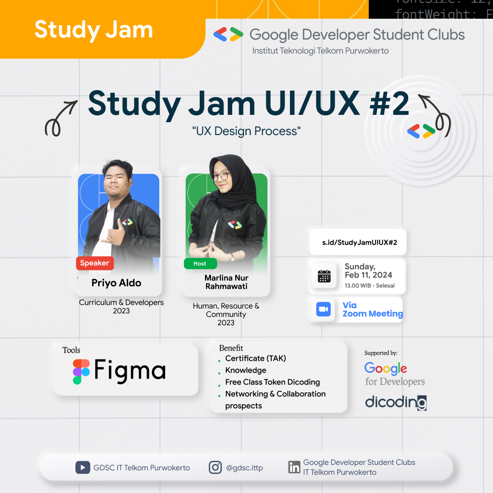 STUDY JAM UI/UX #2 "UX Design Process"