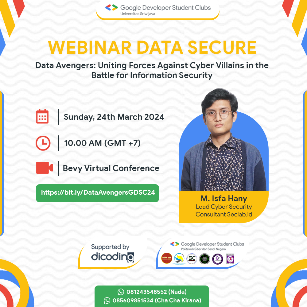 Webinar Data Secure “Data Avengers: Uniting Forces Against Cyber Villains in the Battle for Information Security”