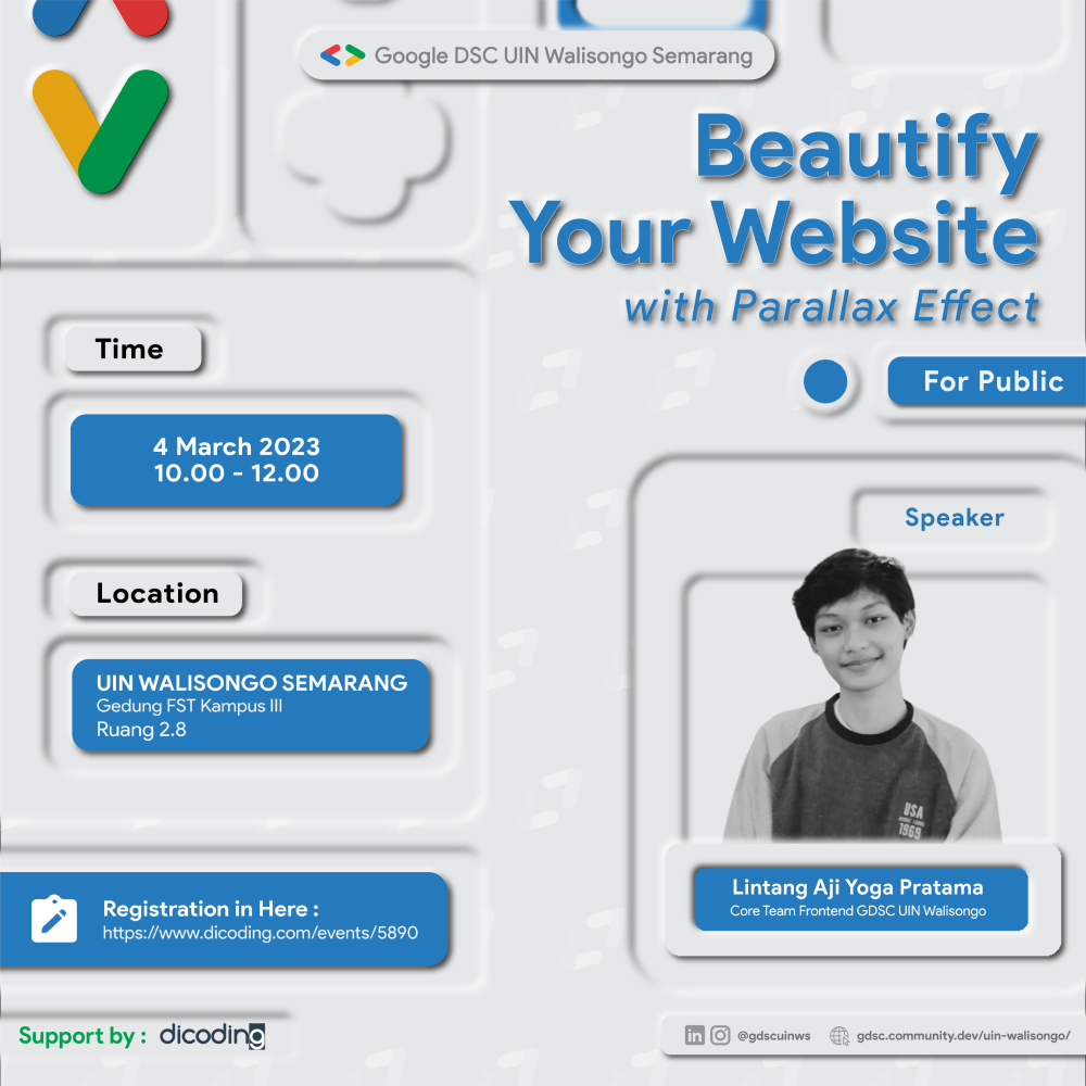 Beautify Your Website with Parallax Effect