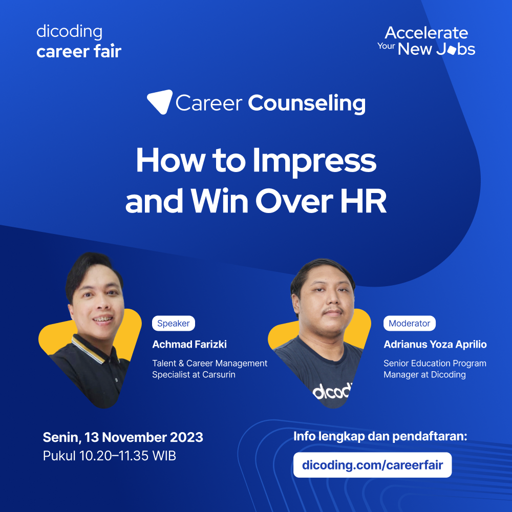 Career Counseling #3 - How to Impress and Win Over HR