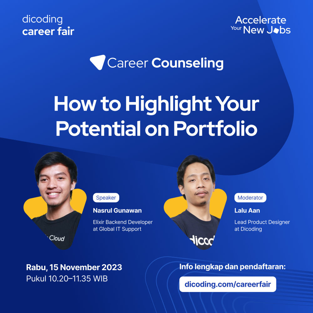 Career Counseling #5 - How to Highlight Your Potential on Portfolio