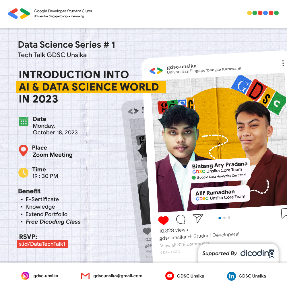 Introduction into Al & Data Science World in 2023