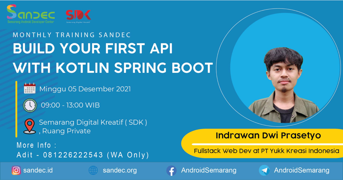 Monthly Training #17 : Build Your First API with Kotlin Spring Boot ...