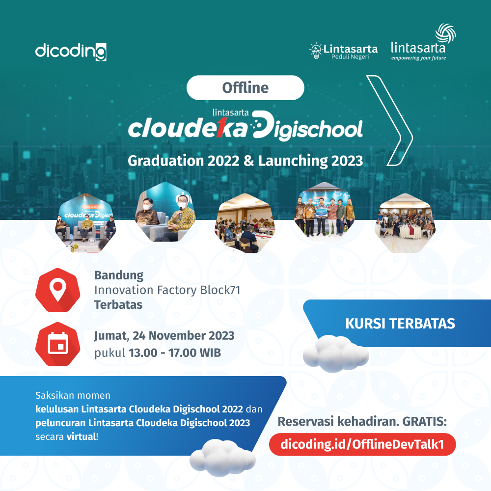[Offline] Graduation dan Launching Lintasarta Cloudeka Digischool