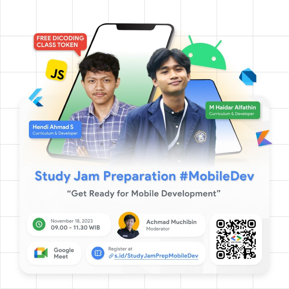 Study Jam Preparation #MobileDev