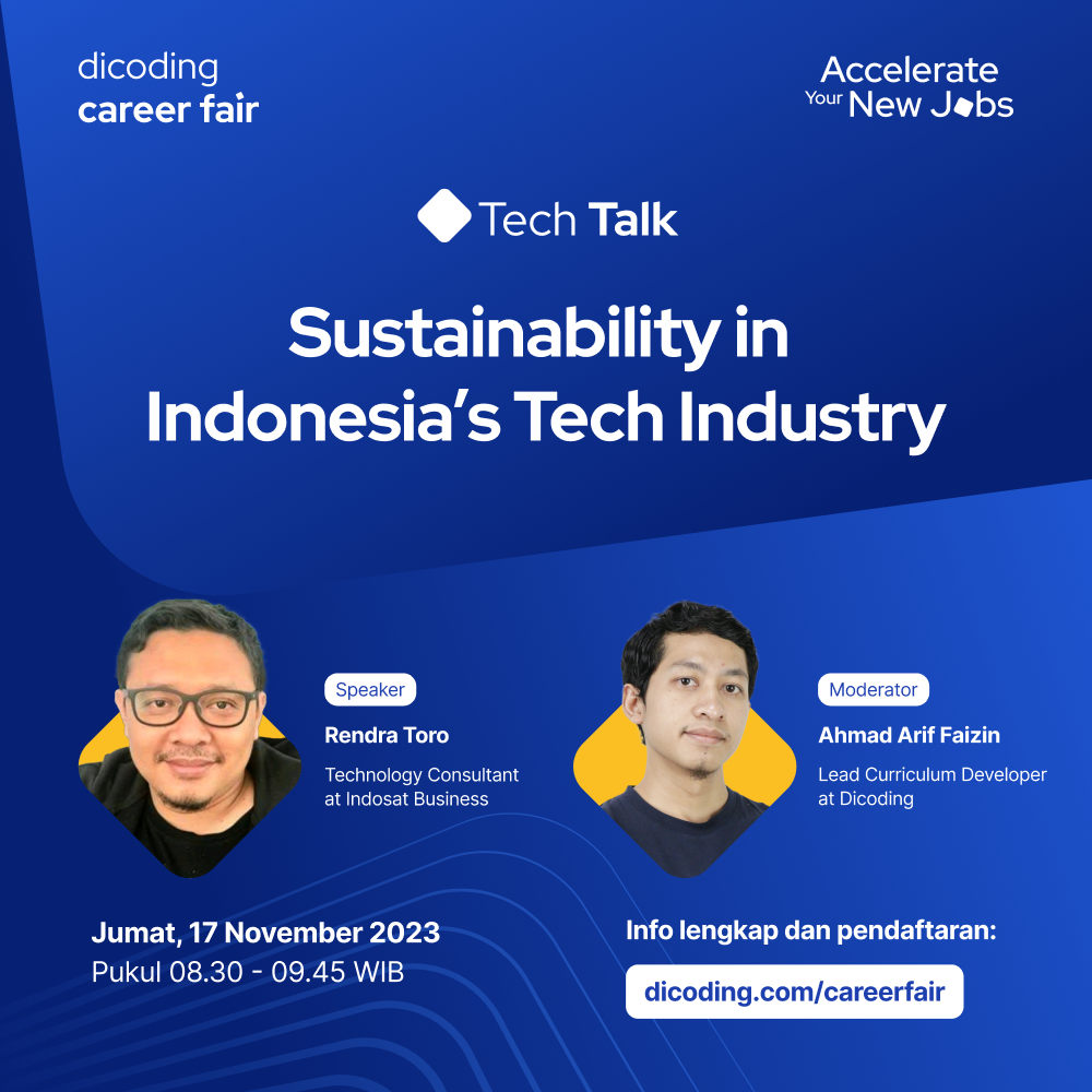 Tech Talk #7 - Sustainability in Indonesia’s Tech Industry