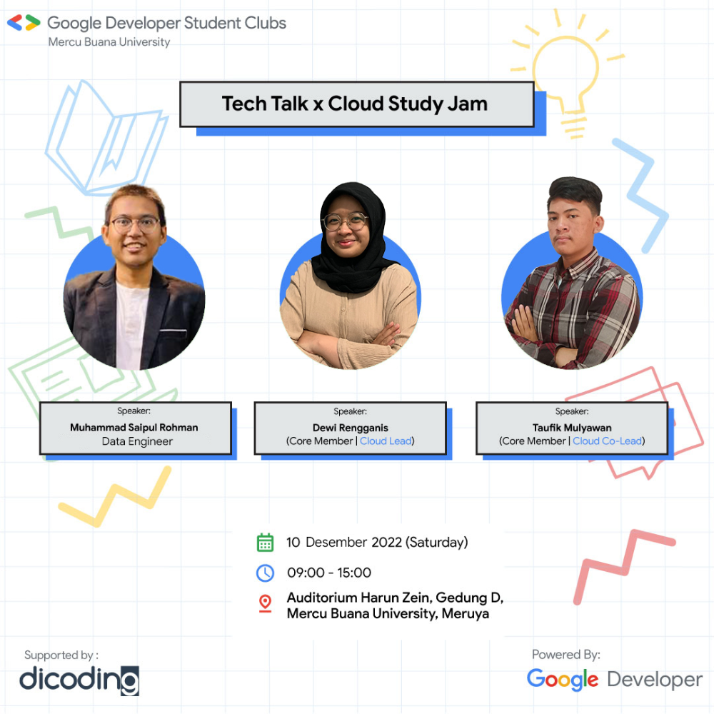 Tech Talk x Cloud Study Jam