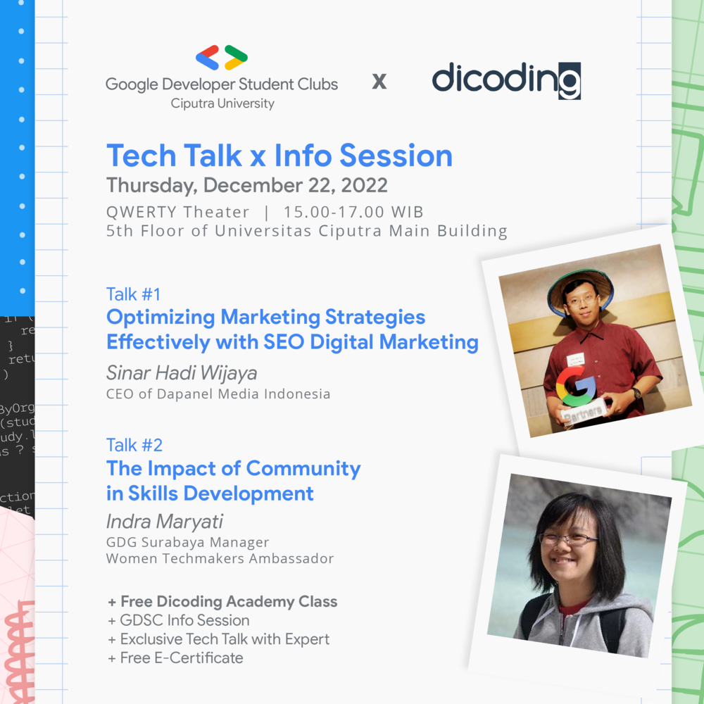 Tech Talk x Info Session